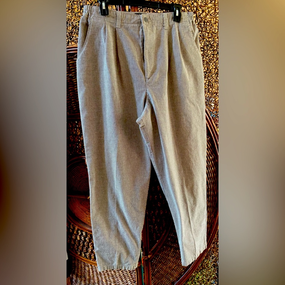 Lee Casual Wrinkle Free High Waisted Relaxed Pants S 16 M